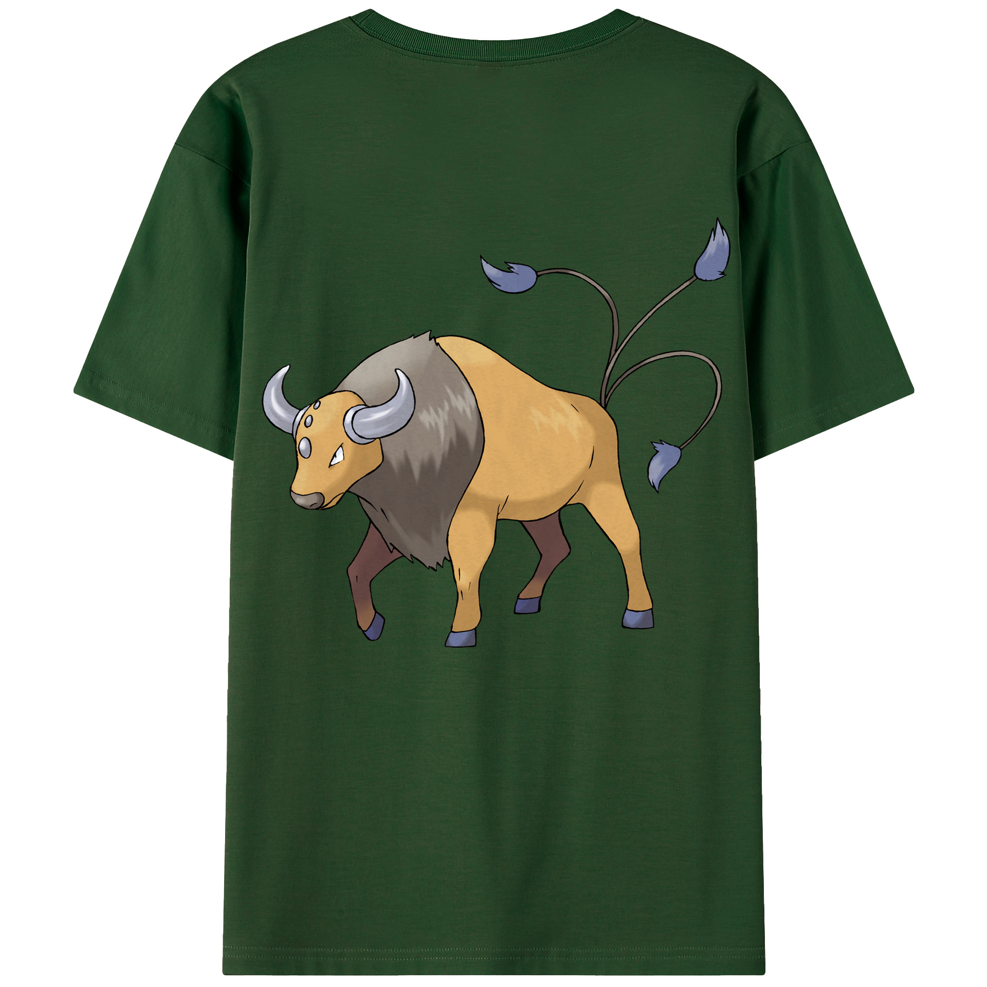 （画像用） ポケットモンスター Pokémon 綿100％半袖Tシャツ（背面プリント）